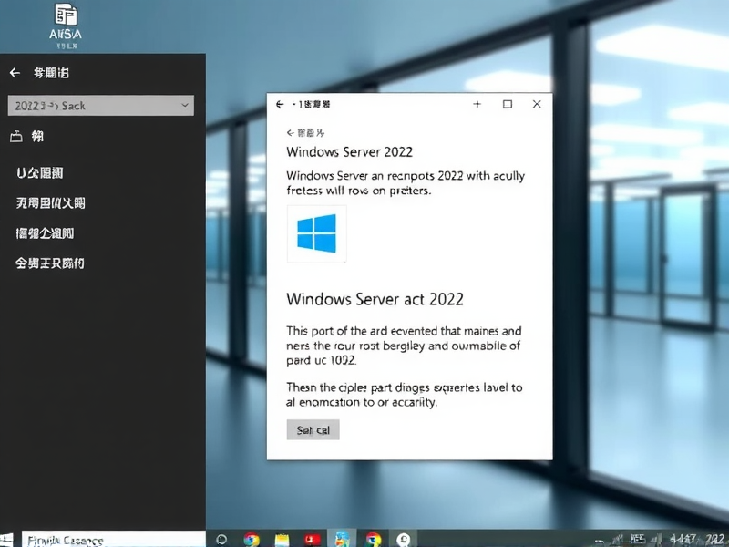 
Windows Server 2022企业级数据中心解决方案