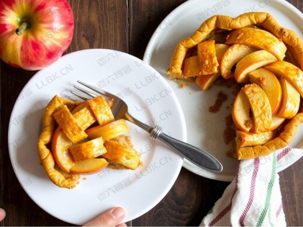 
fiestar apple pie 经典美式风味手工制作节日甜点，口感酥脆内馅香甜，家庭聚会首选