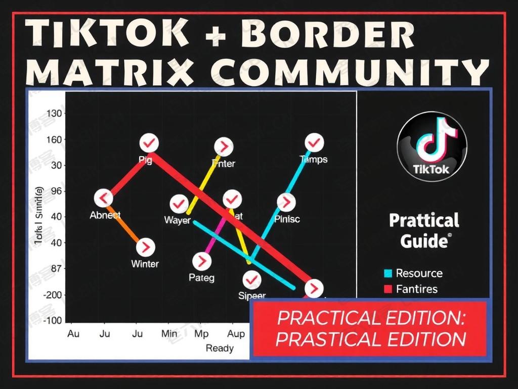 
TikTok 跨境矩阵社群：实操指南+资源整合+案例拆解（实战版）