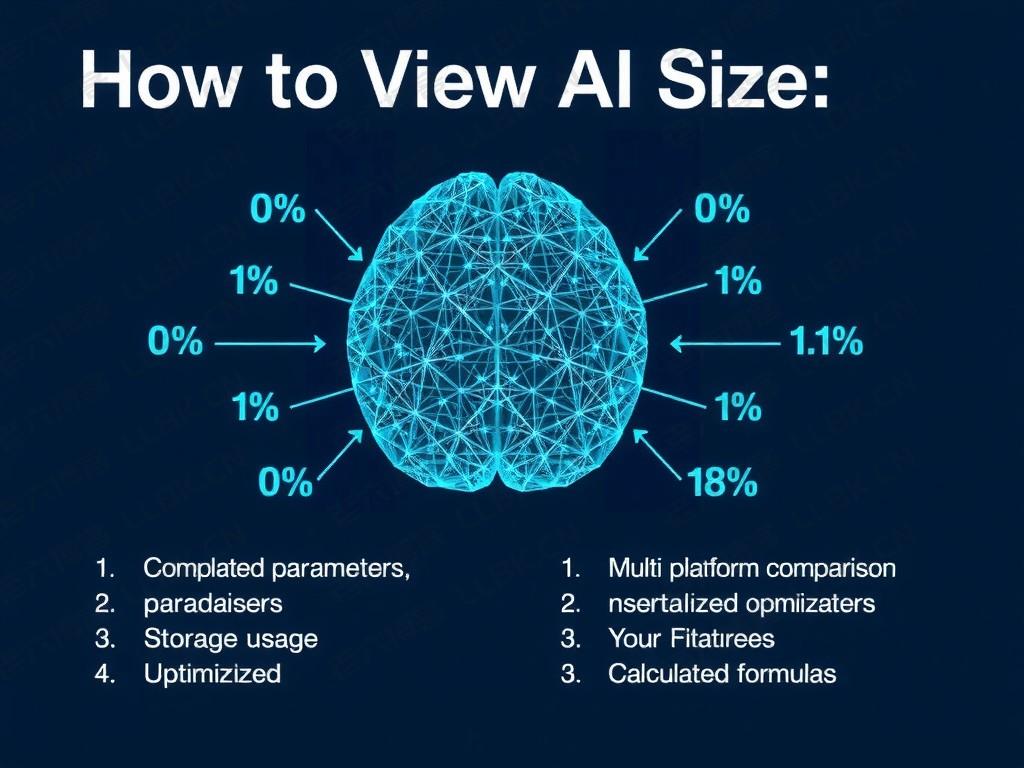 
AI尺寸怎么看：全流程解析模型参数量、存储占用及优化技巧，附多平台对比与计算公式