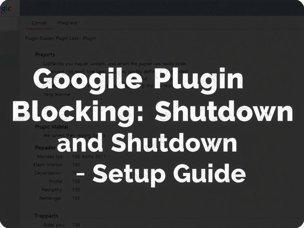 google插件拦截:高效关闭与设置指南
google插件拦截:高效关闭与设置指南