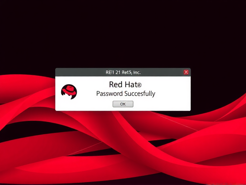 RHEL8系统普通用户密码更改成功界面全解析