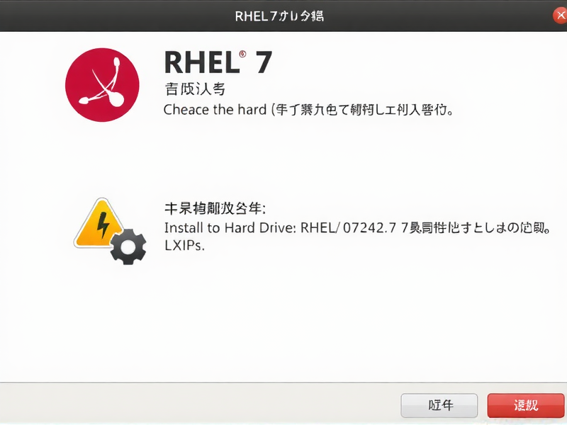 虚拟机中安装RHEL 7的关键步骤与注意事项