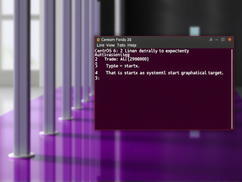 CentOS 6.5从图形化界面切换到命令行模式的方法与步骤