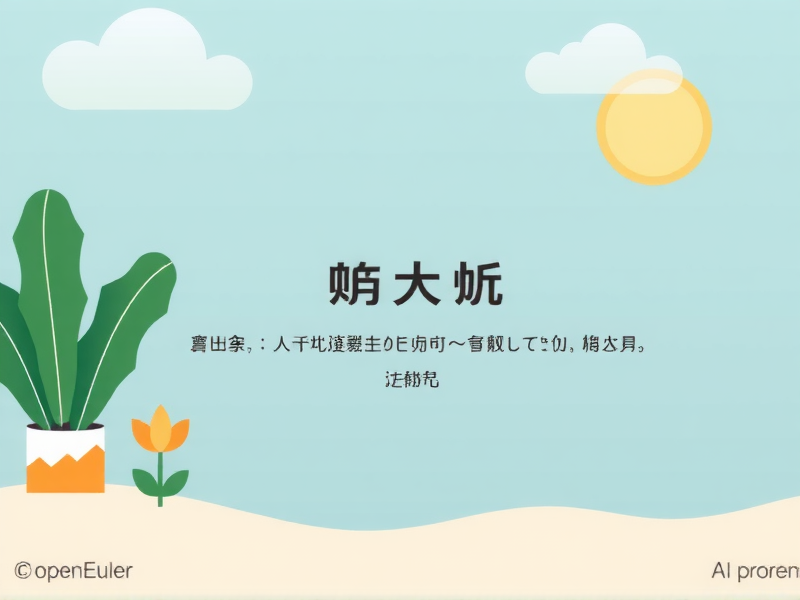 openEuler生态中的文本编辑器，高效开发与系统管理的得力助手