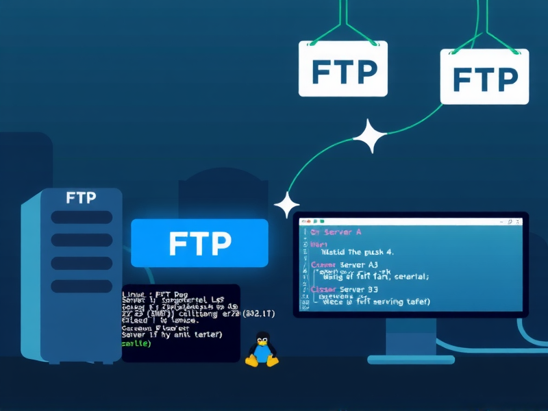 Linux下使用FTP实现服务器间文件复制详解