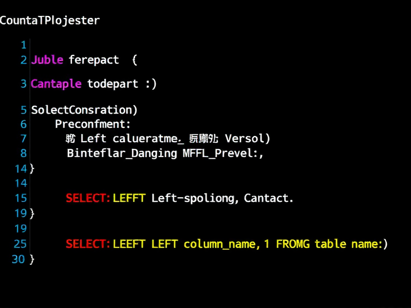 SQL Server 如何高效判断字符串左边第一个字符？