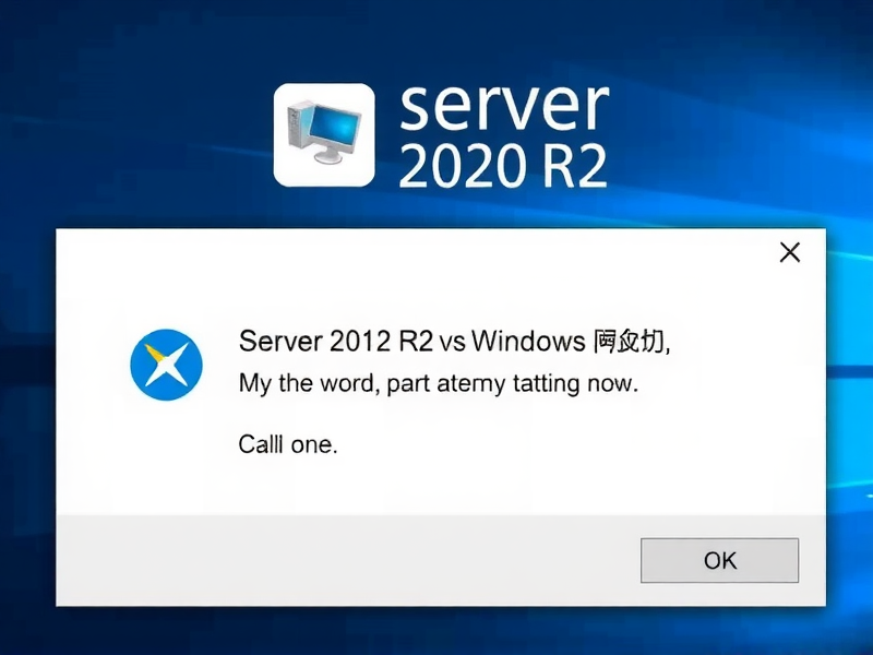 Server 2012 R2桌面与Windows桌面差异解析，为何不一样？