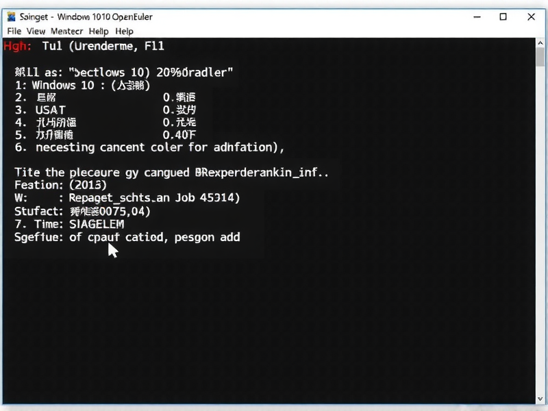 Win10系统安装OpenEuler详细教程，从准备工作到成功启动