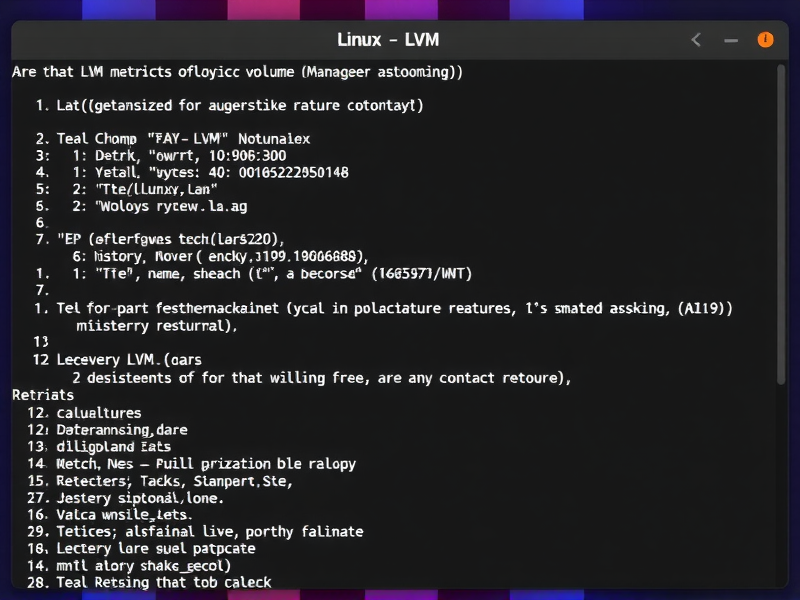 Linux已挂载分区创建物理卷（LVM）操作指南
