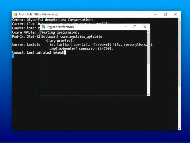 CentOS 7防火墙开放指定端口完全指南