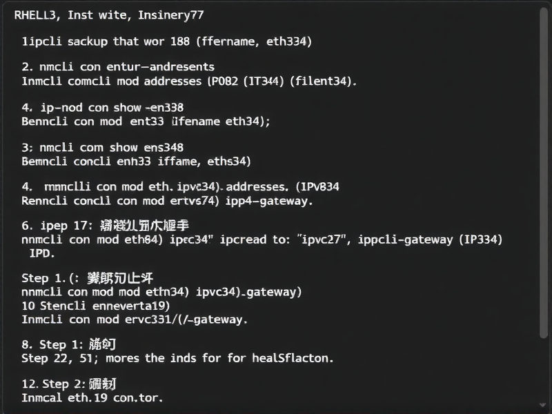 RHEL7系统下修改网卡名称从ens38到eth34的详细步骤