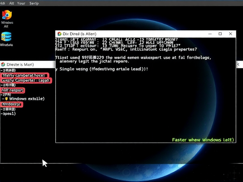 当Windows指令遇上游戏代码，从黑框里长出的快乐