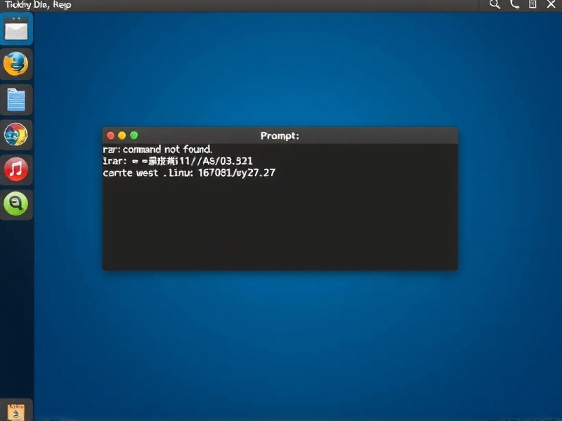 Linux服务器无rar命令行？原因分析与解决方案