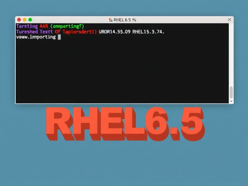 RHEL 6.5系统中新建文件的常用命令详解