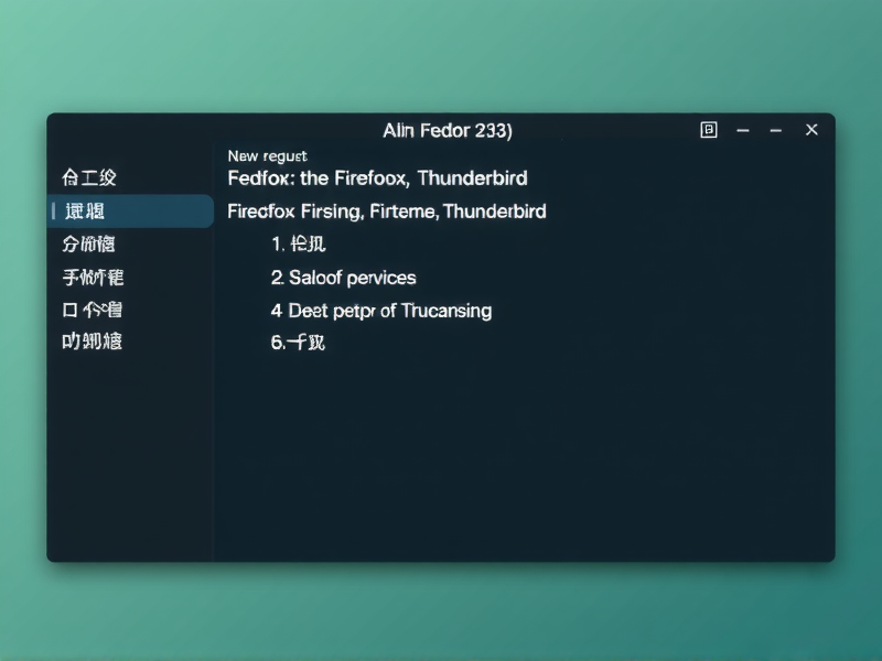 Fedora 23系统浏览器下载与安装指南，轻松获取适合的浏览器工具