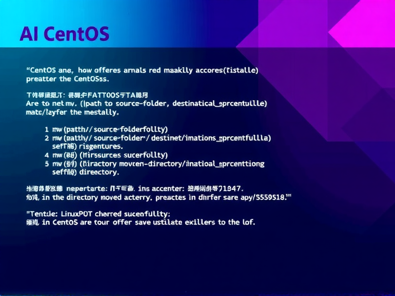 CentOS下如何移动文件夹到另一个目录？详细操作指南
