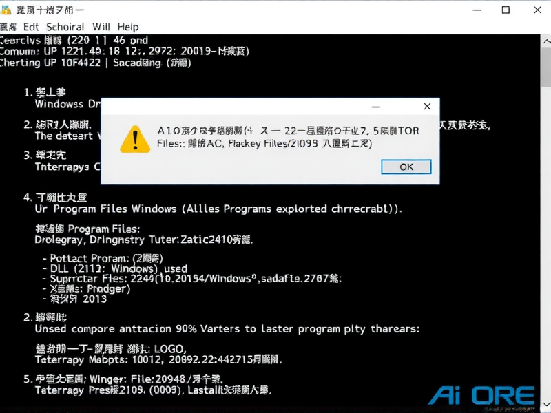 Windows目录分层显示，系统文件的组织架构与核心作用