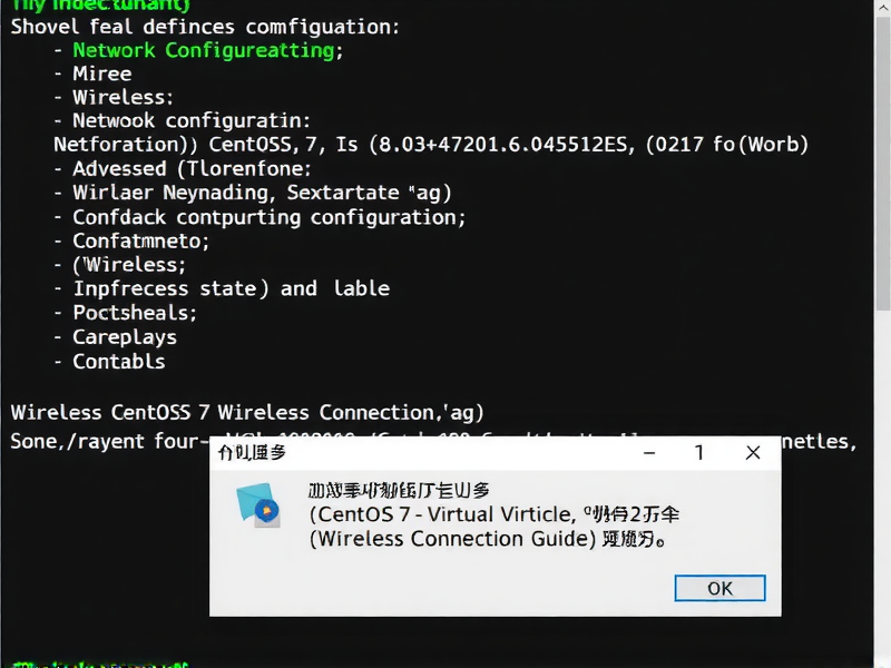 CentOS7虚拟机连接无线网络详细指南，从原理到实践