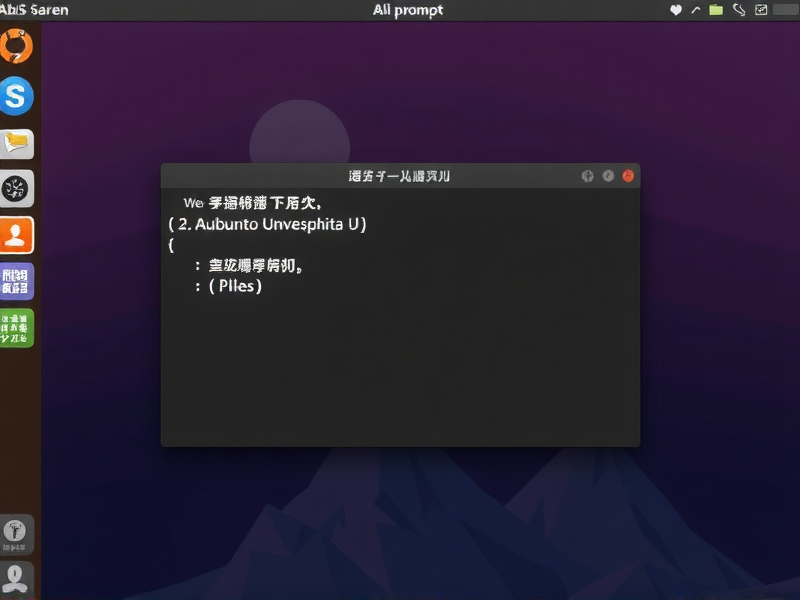 Ubuntu 图形界面完全指南，从安装到桌面操作全解析