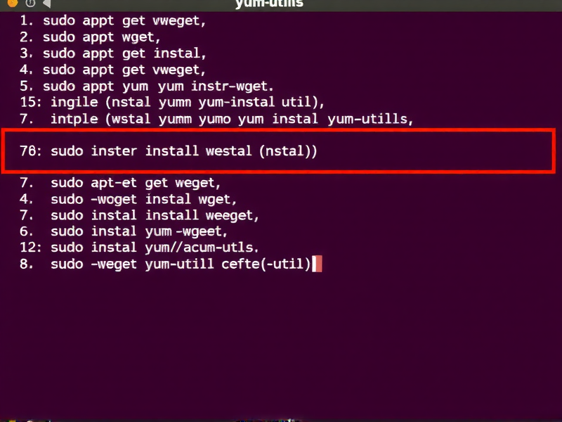 安装 wget 和 yum-utils