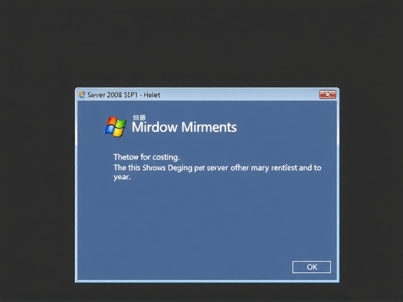 深度解析 Server 2008 R2 SP1 补丁包，维护、安装与安全策略