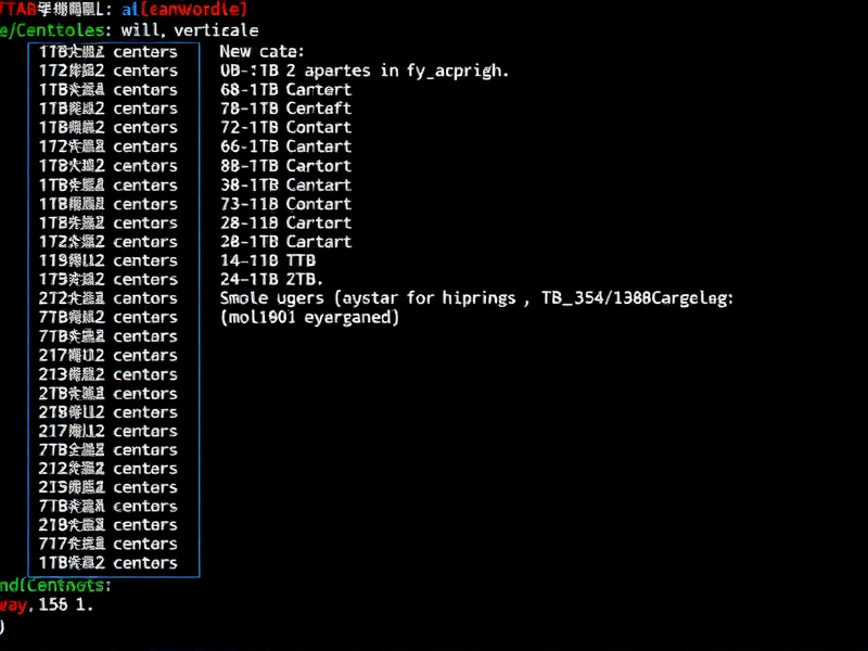 CentOS 8TB 硬盘只显示 2TB？排查原因与扩容全攻略