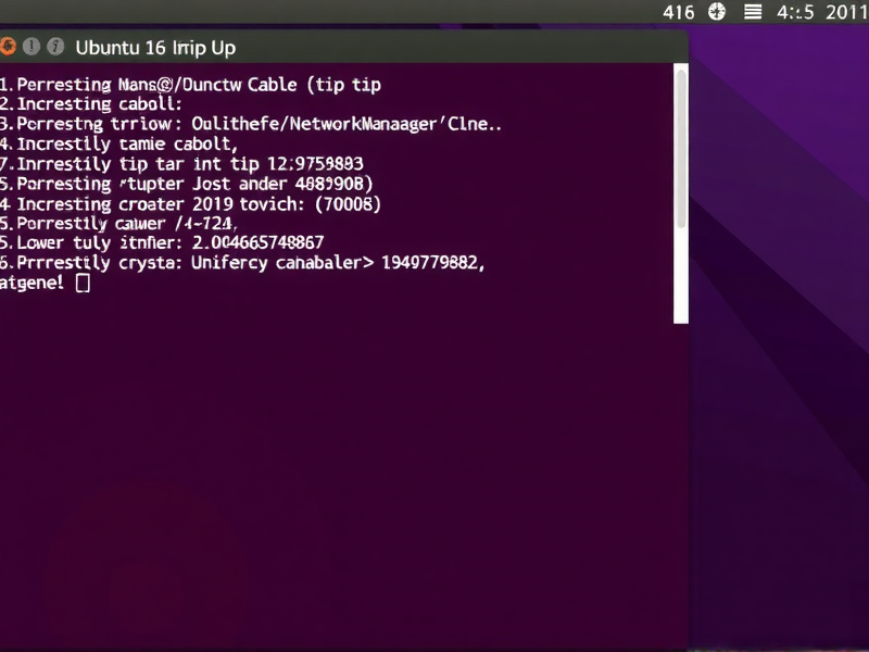 Ubuntu 16 查看IP地址的几种常用方法