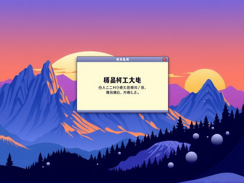 1995年的屏幕亮度，那个没有滑块的岁月