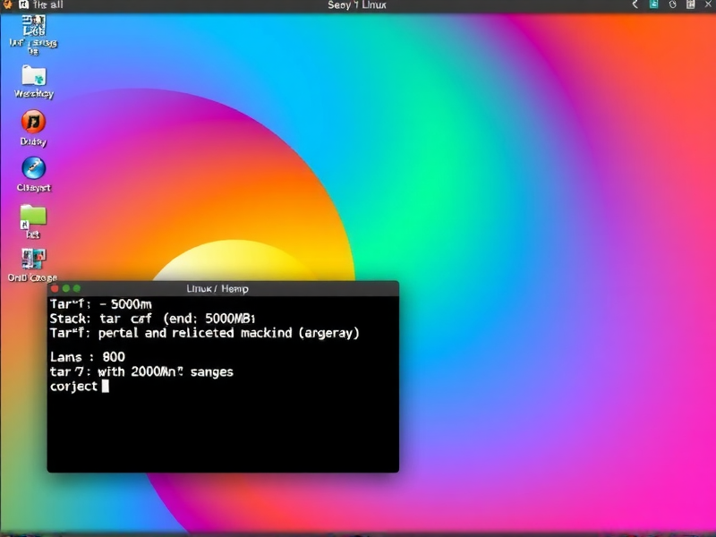 Linux 压缩文件命令详解，如何限制最大 500MB 分割压缩