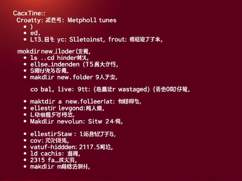 Linux 命令行，如何查看和管理隐藏文件夹